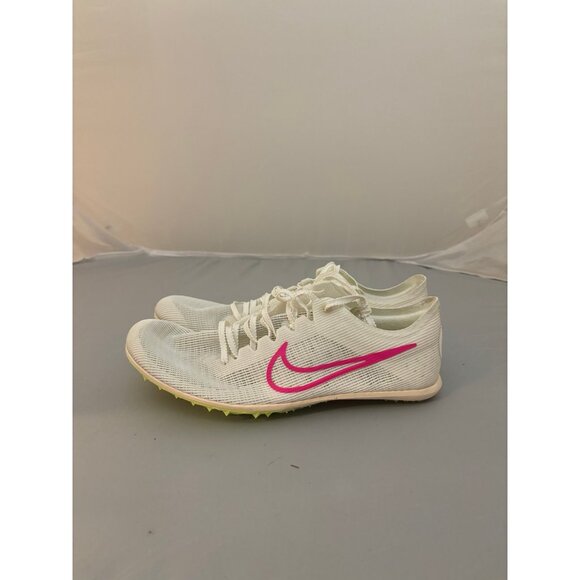 Nike zoom mamba VI 6 white pink track shoes spikes men’s size 9 DR2733 101 main image 6